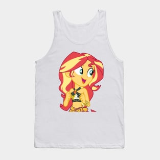 Beach Sunset Shimmer 3 Tank Top